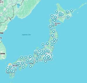 Japan maps