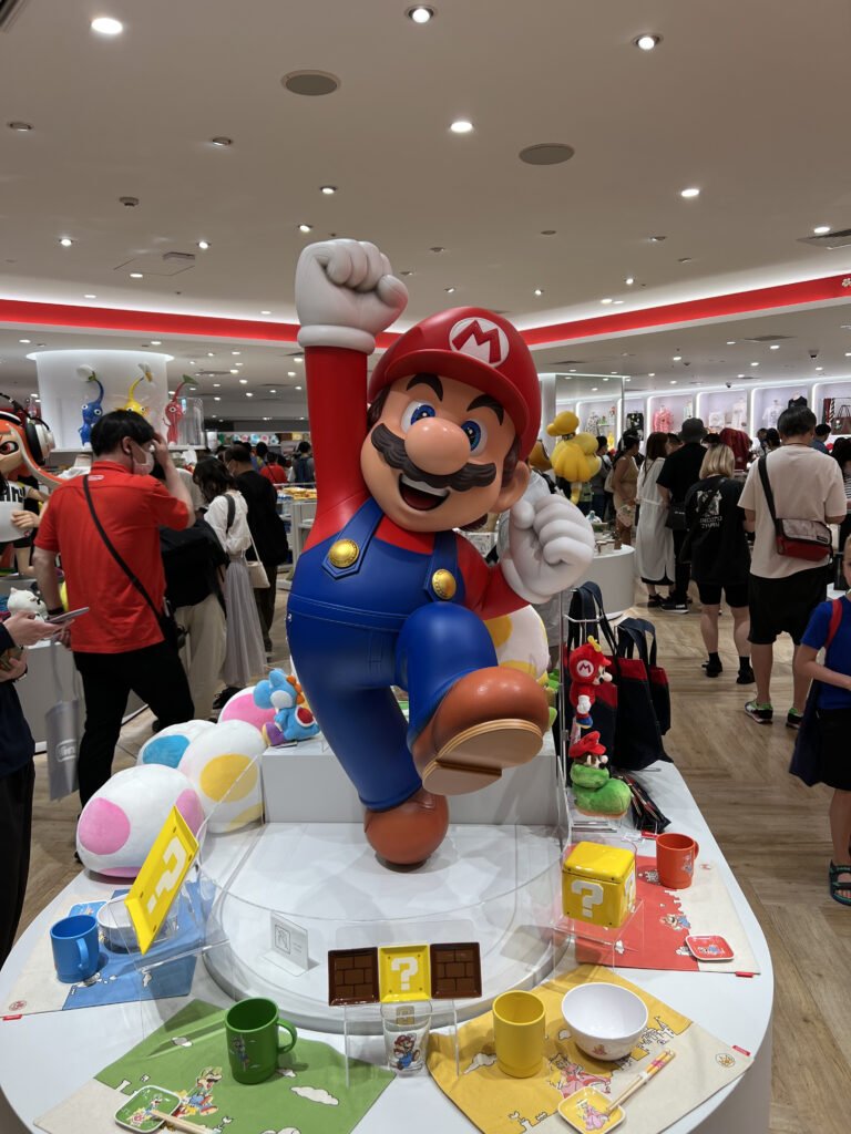 Mario in Nintendo winkel