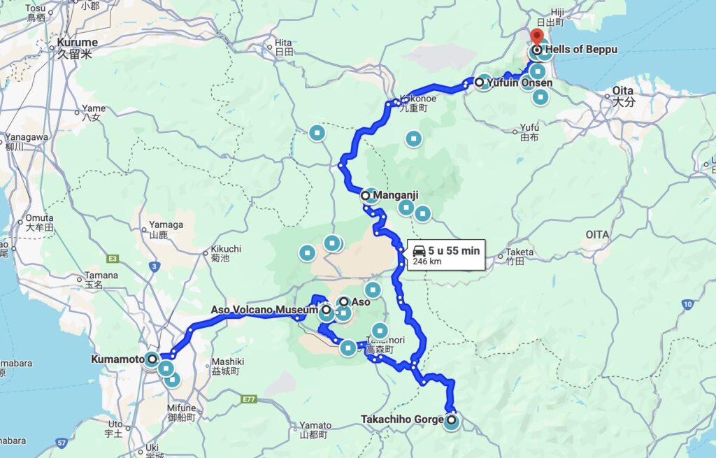 De 7 beste Japanse autoroutes – Kitsune Travel Route 5