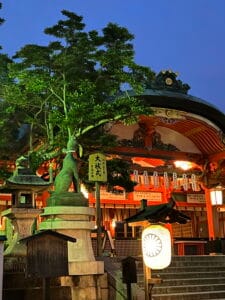 Shirakawago village in winter