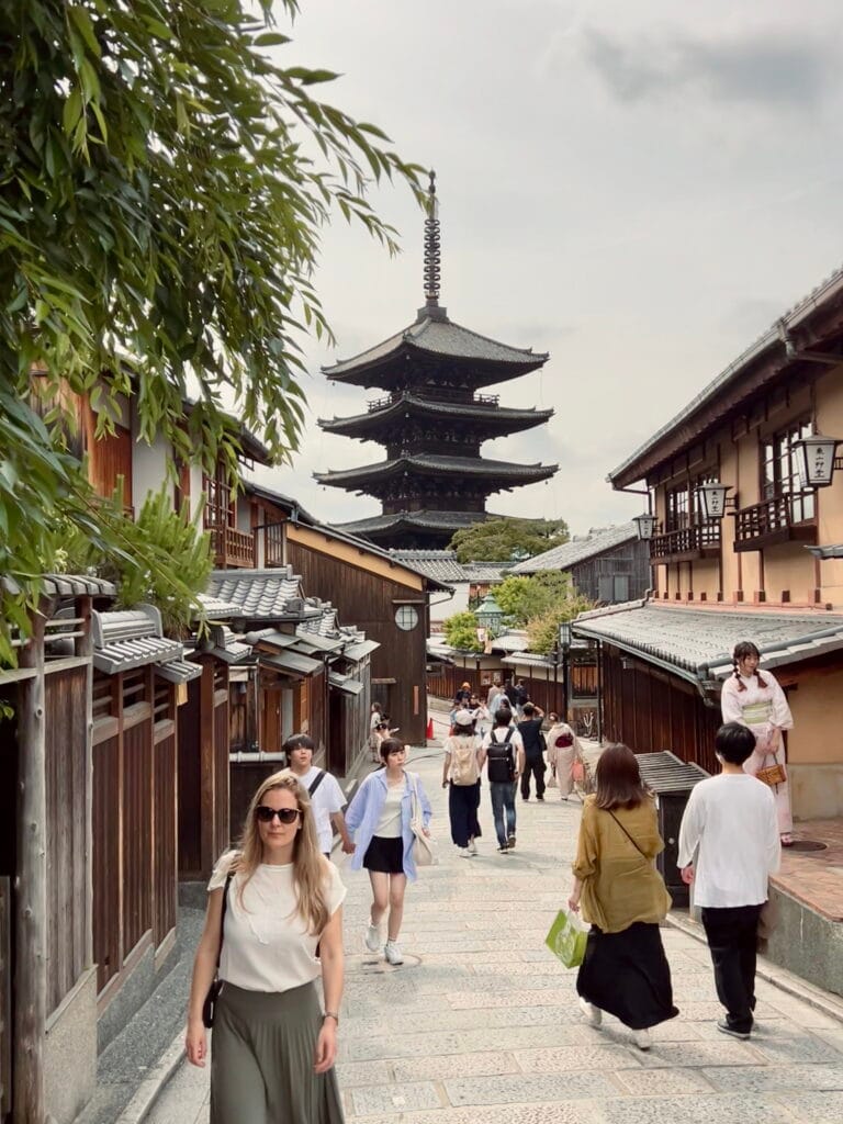De Yasaka-pagode in Higashiyama, Kyoto