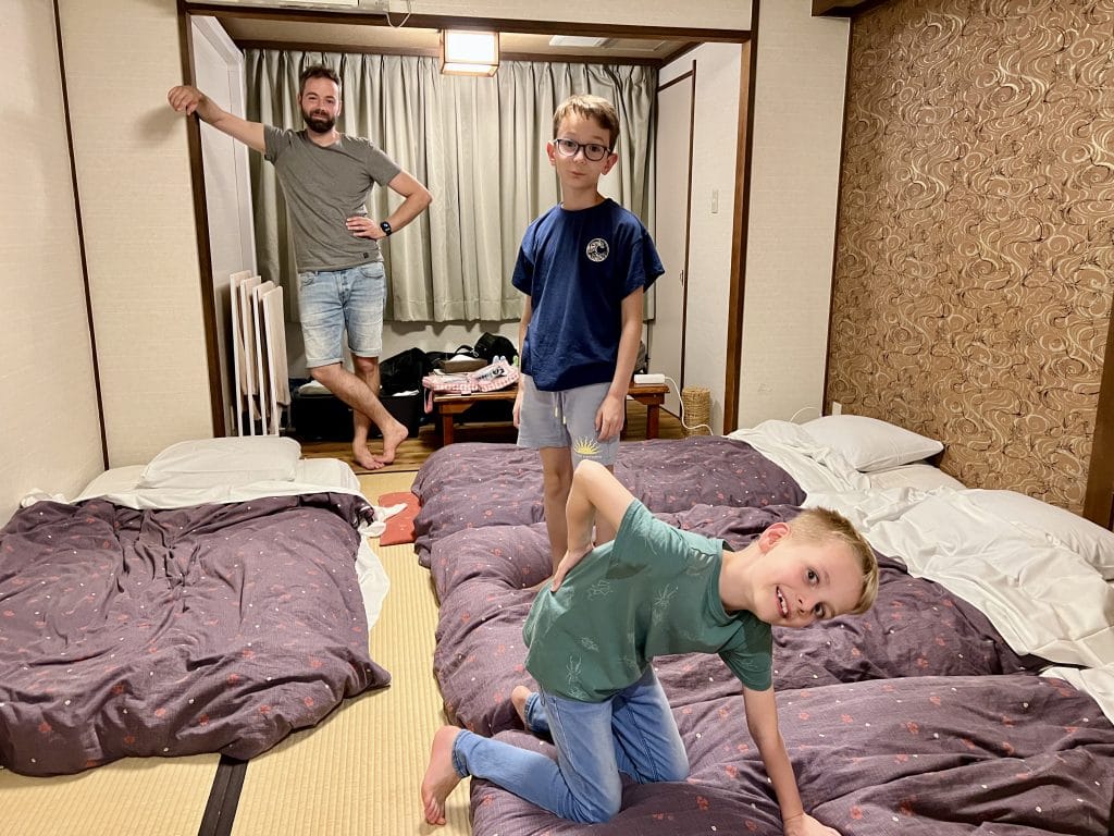 Ryokan met kinderen