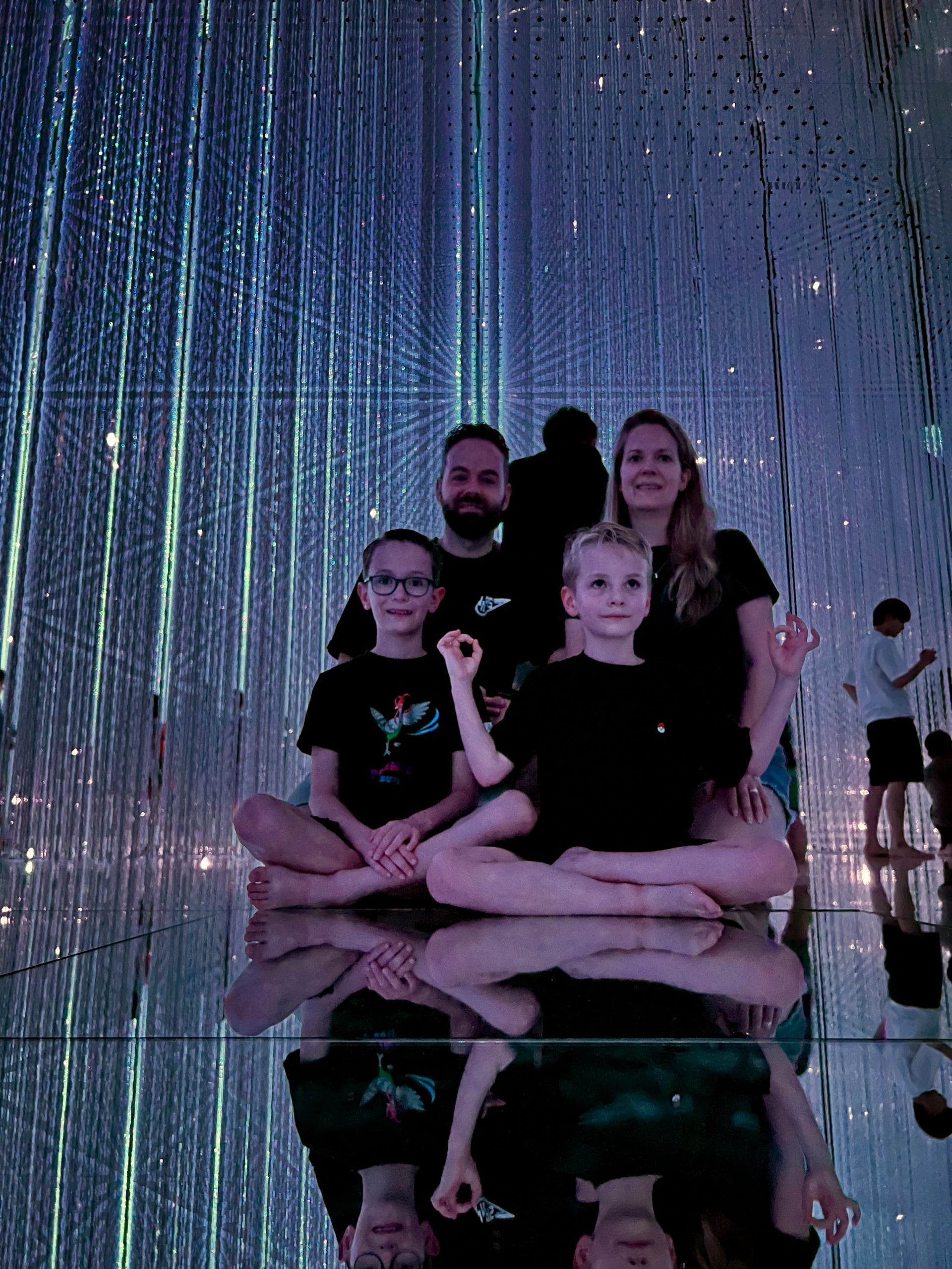 Tokyo met kinderen – Kitsune Travel teamLab Planets Tokyo lichtprojecties