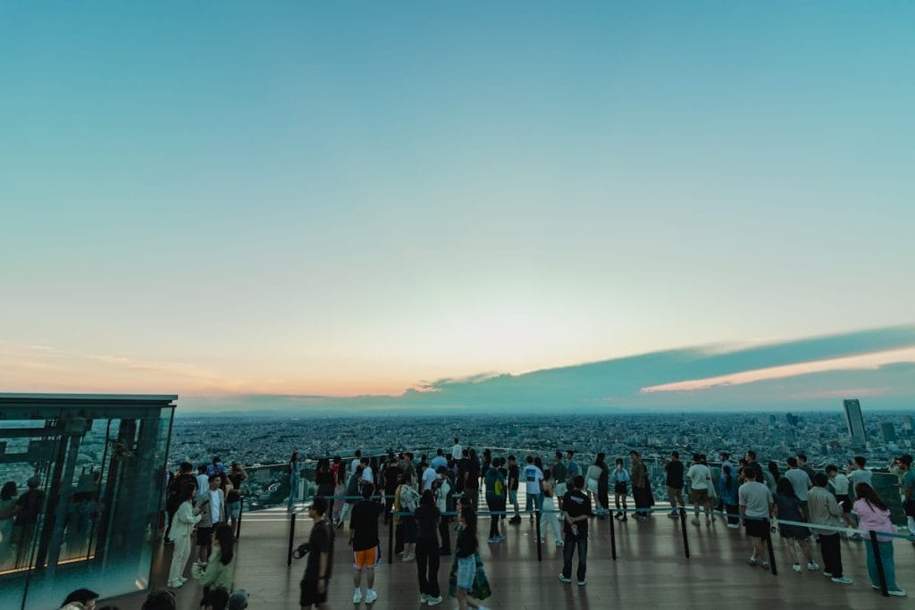 Shibuya Sky, het open uitkijkdak boven Shibuya