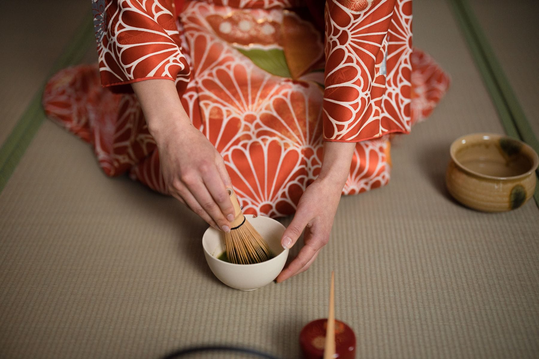 Kanazawa met kinderen – Kitsune Travel Theeceremonie met matcha in Kenroku-en Kanazawa