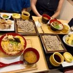 Bord met Japans eten