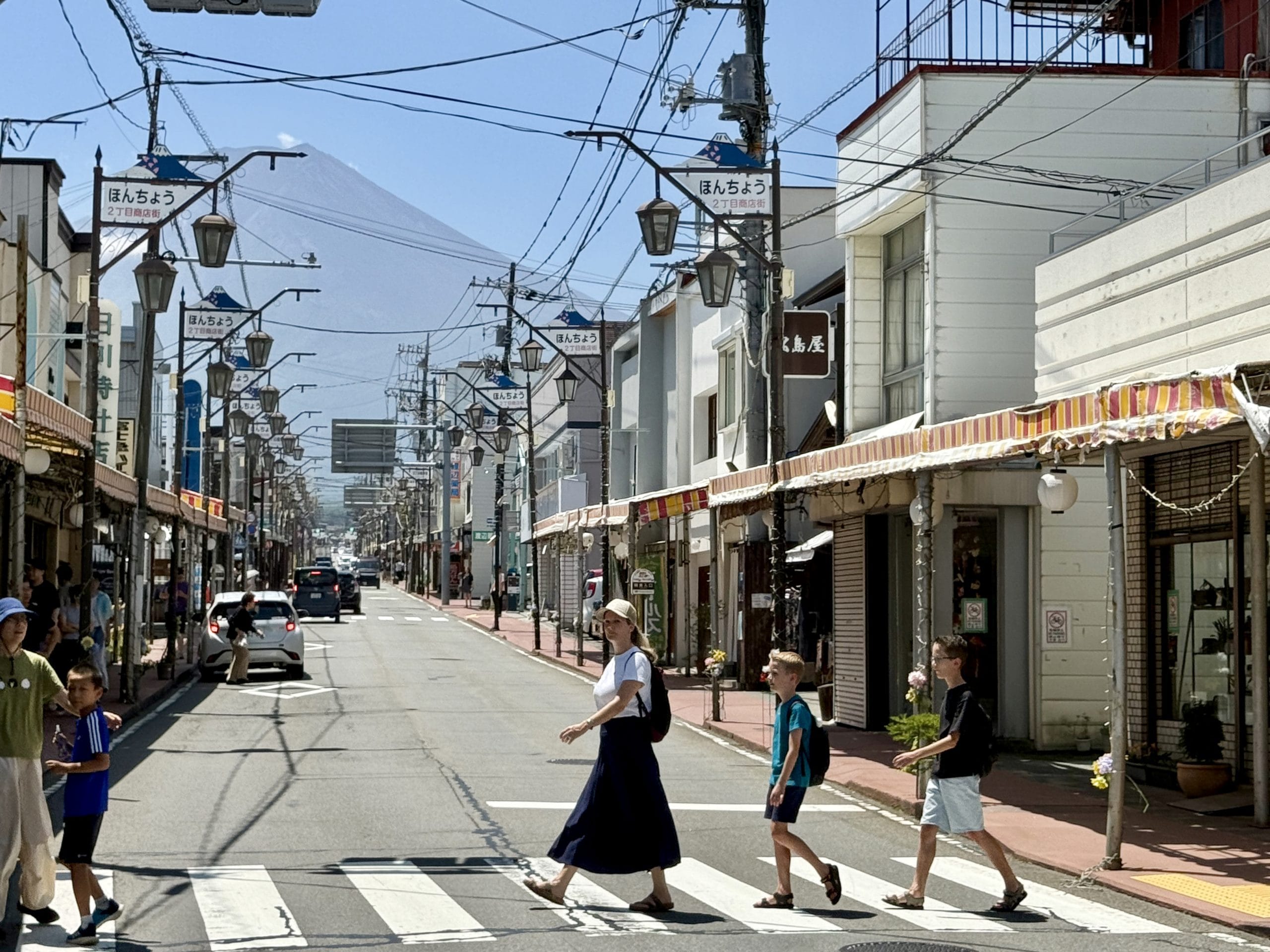 Fuji Five Lakes Honcho Street scaled